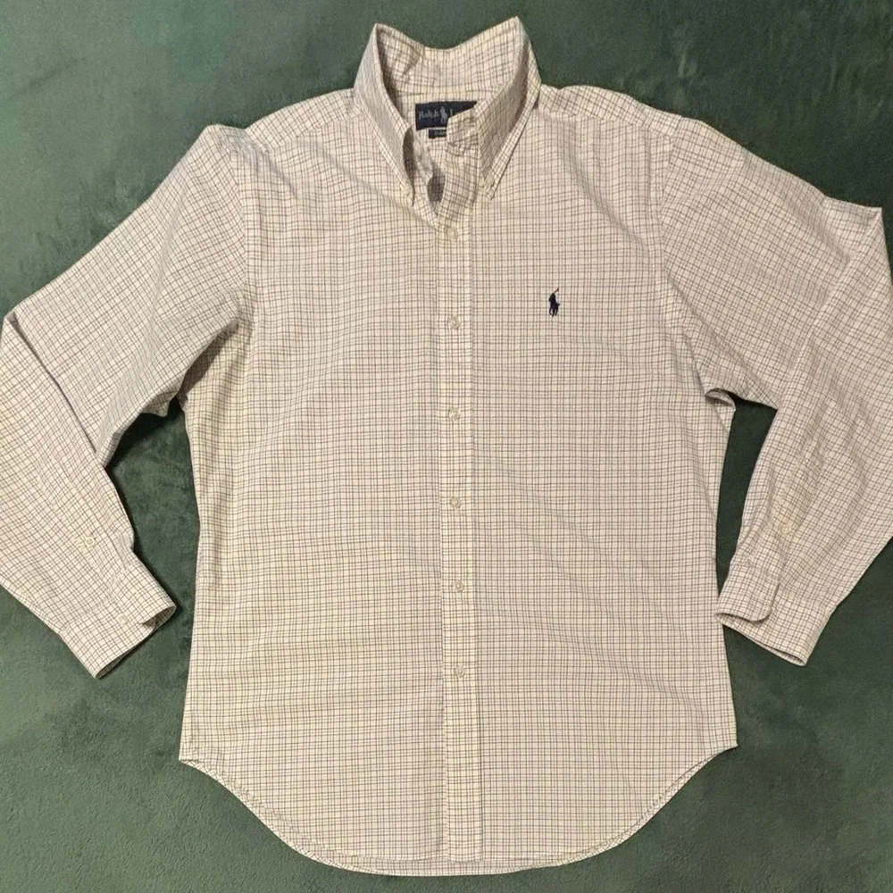 Polo Ralph Lauren L/S,Cotton, Button Down Shirt, Size: 16 <33/34> (4408) - Picture 2 of 9